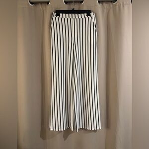 HYFVE HYFVE HYFVE Striped Black and White Women's Wide Leg Pants